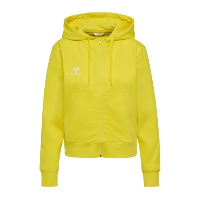 Abbildung von Hummel GO Sweatjacke, Damen, Größe: 44, Blazing yellow