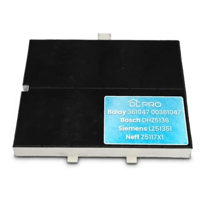 Abbildung von DL pro Filter Aktivkohlefilter für Balay 361047 00361047 Bosch DHZ5136 Siemens LZ51351 Neff Z5117X1 Dunstabzugshaube