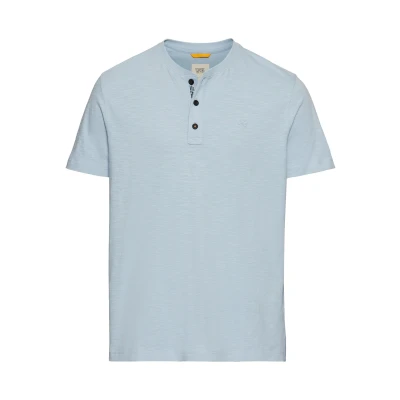 Abbildung von camel active T Shirt mit Knopfleiste