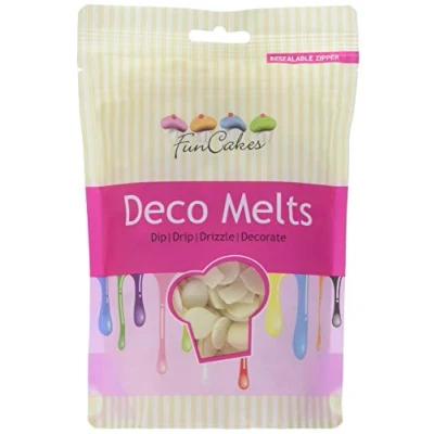 Abbildung von FunCakes Deko Melts, weiß, 250 g