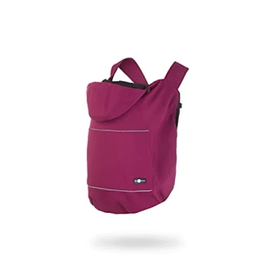 Abbildung von fun2bemum Softshell Baby Tragecover Trageabdeckung Pflaume