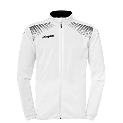 Abbildung von uhlsport Kinder Goal Classic Jacke, Weiß/Schwarz, 140