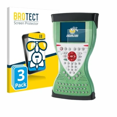 Abbildung von BROTECT Schutzglas für Leica Viva Controller CS15 (3 Stück) Schutzfolie Panzer Folie Glas [Extrem Kratzfest 9H, Anti Fingerprint, Ultra Transparent]