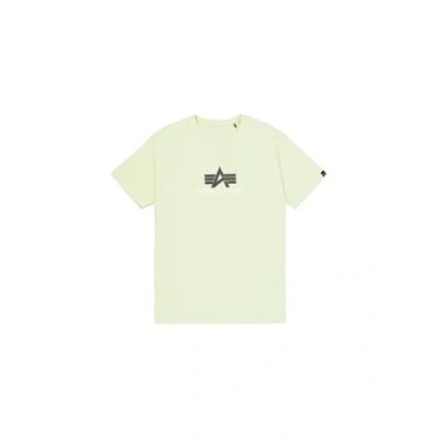Abbildung von Alpha Industries Herren Basic T Rubber, Arctic Lime, XL