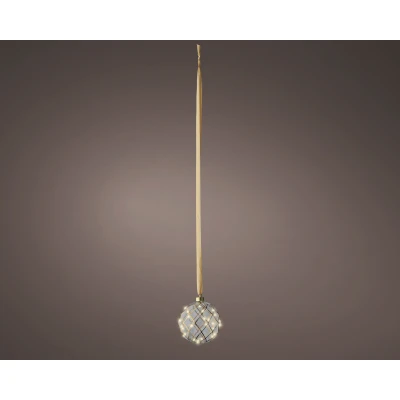 Abbildung von Lumineo LED Kugel klar/ warmes weiss 14cm