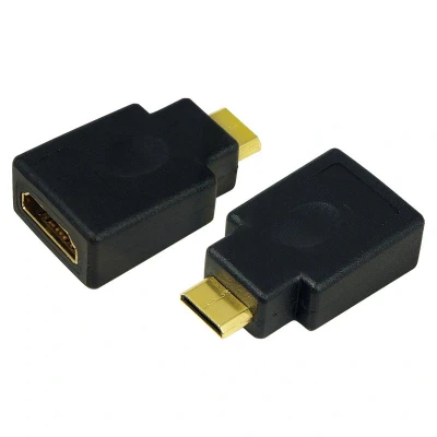 Abbildung von HDMI Type A female to Mini C Male Adapter, Black