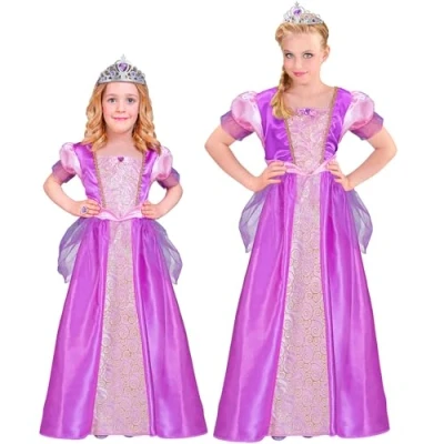 Abbildung von W WIDMANN MILANO Party Fashion Kinderkostüm Prinzessin, Kleid und Tiara, Königin, Märchen, Faschingskostüm