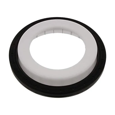 Abbildung von FEBI BILSTEIN 33143 Kurbelwellendichtring mit Montagewerkzeug Montagehülse stirnseitig ACM (Polyacryl Kautschuk), PTFE (Polytetrafluorethylen)