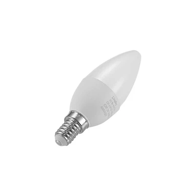 Abbildung von Lindby LED Kerzenlampe E14 C35 4,5W 3.000K opal