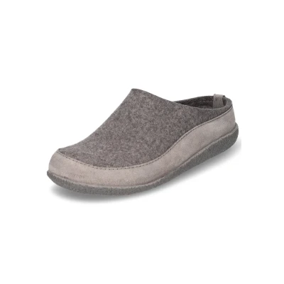 Abbildung von HAFLINGER Blizzard Skane Filzpantoffel Hausschuh Gummisohle Unisex Anthrazit, Gr. 40
