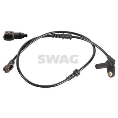 Abbildung von SWAG 10 6280 ABS Sensor Vorderachse rechts 730 MERCEDES BENZ: E Klasse T modell, Limousine, CLS Coupe