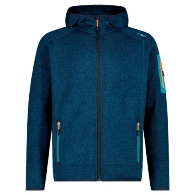 Abbildung von CMP Herren Knit Tech Jacke mit fester Kapuze