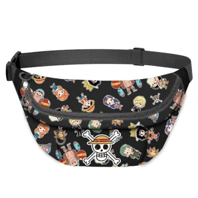 Abbildung von One Piece Skull Smart Gürteltasche, Braun, 7 x 20 cm