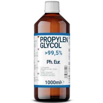 Abbildung von 1000ml Propylenglycol in Pharmaqualität &gt;99,5% Rein E1520
