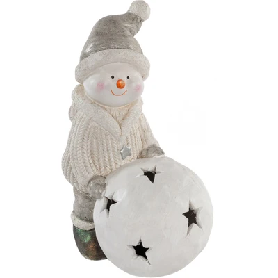 Abbildung von Myflair Möbel &amp; Accessoires Schneemann &quot;Weihnachtsdeko&quot;, mit LED Beleuchtung, Höhe ca. 37 cm