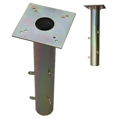 Abbildung von PROKIRA Outdoor Bodenplatte für Sonnenschirme Gartenschirm, Schirmständer geeignet, 16x16cm, einfa