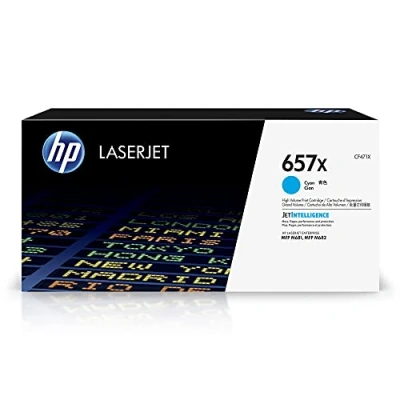 Abbildung von HP 657X (CF471X) Cyan Toner Hohe Kapazität