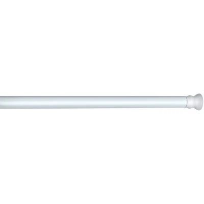 Abbildung von Klemmstange Extra stark, WENKO, ausziehbar, Weiß, Breite 110 185 cm