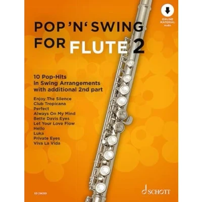 Abbildung von Pop &#039;n&#039; Swing for Flute: 10 Hits in Arrangements zusätzlich mit 2. Stimme. Band 1 2 Flöten. (Pop Flute, 2)