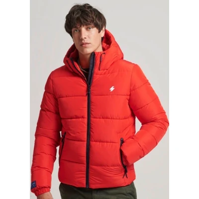 Abbildung von Superdry Puffer Winterjacke, Herren, Größe: XL, Bright red