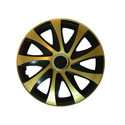 Abbildung von Radzierblende Drift Golden/ Schwarz 4er Radkappen Set (15&quot; zoll)