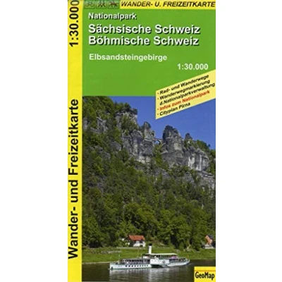 Abbildung von GeoMap Karten, Nationalpark Sächsische Schweiz, Böhmische Schweiz: Elbsandsteingebirge