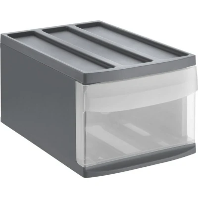 Abbildung von Rotho Aufbewahrungsbox Schubladenbox Mono Systemix M 1 Schub