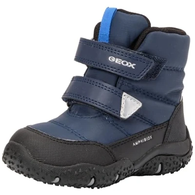 Abbildung von Geox Baltic BOY ABX Snowboot/Winterstiefel für Kinder, Größe: 21, Navy/royal Schuhe