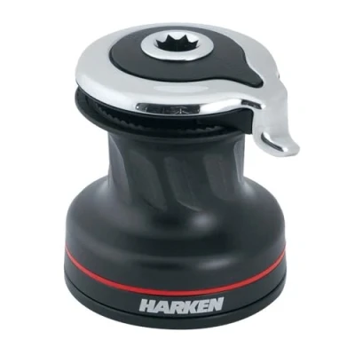Abbildung von Harken Radial Lap Bar ST 1 Gang schwarz Aluminium.