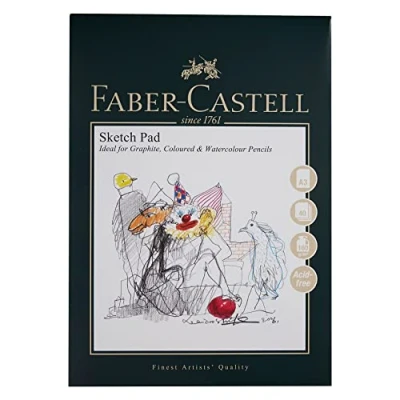 Abbildung von Faber Castell Art &amp; Graphic Skizzenblock, A3 160 g / m2 Block mit 40 Blatt