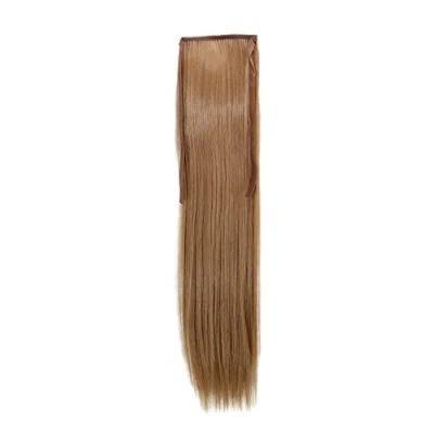 Abbildung von WIG ME UP YZF TS18 18 Haarteil, Zopf schmal Seitenzopf Cosplay Blond glatt 18inch/ 45cm Band Haar Klammer Haarverlängerung