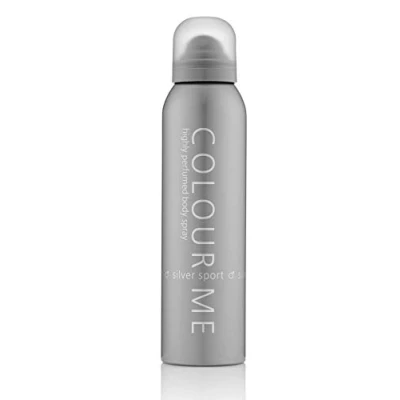 Abbildung von Colour Me Silver Sport Fragrance for Men 150ml Body Spray, by Milton Lloyd