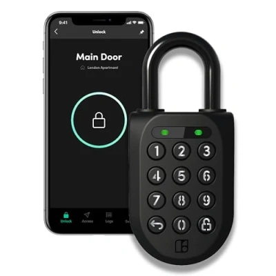 Abbildung von igloohome Vorhängeschloss 2 Smartphone App Kombination