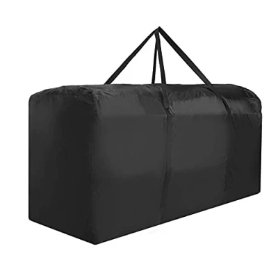 Abbildung von Ihomepark Aufbewahrungstasche für Terrassensitze, Größe XL, 173 x 76 51 cm (L B H), wasserdichte Tasche mit Griff und Reißverschluss,