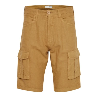 Abbildung von Solid Sdpovl Cargo Linen Shorts, Herren, Größe: Medium, Dull gold