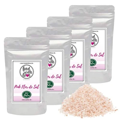 Abbildung von Azafran Flor de Sal Rosa by Food with Love, Fleur Sel, Salzblume Flocken 1kg