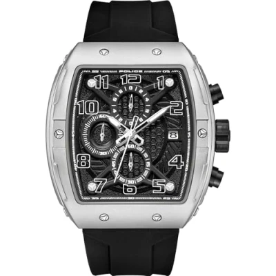 Abbildung von Police Chronograph Grau schwarz, Herren, Größe: One Size, schwarz