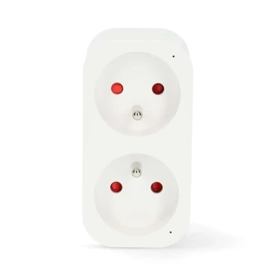 Abbildung von Nedis SmartLife Smart Stecker Wi Fi 3680 W Frankreich/Typ E (CEE 7/6) 0 55 C Android/IOS Weiss 1 Stück