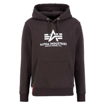 Abbildung von Alpha Industries FOIL Kapuzenpullover, Herren, Größe: XL, Hunter brown