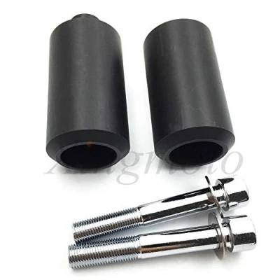 Abbildung von NBX Rahmenschieber Sturzschutz für Yamaha YZF R6 YZFR6, 1999, 2000, 2001, 2002, Schwarz