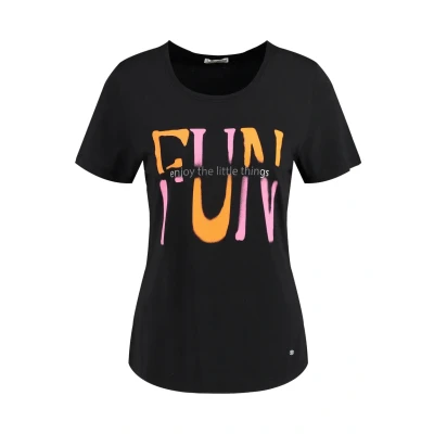 Abbildung von Key Largo WT FUN Round Tshirt print, Damen, Größe: Small, Black