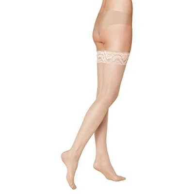 Abbildung von Kunert Mystique Overkneestrümpfe, Damen, Größe: 38 40, Teint