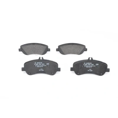 Abbildung von BOSCH 0 986 494 302 Bremsbelagsatz Low Metallic mit Anti Quietsch Blech MERCEDES BENZ: GLK