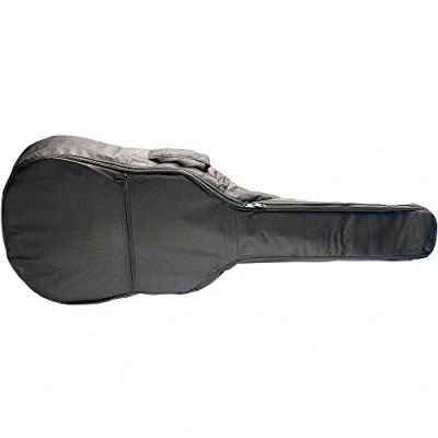 Abbildung von Stagg 21426 Nylontasche für 1/4 Konzertgitarre (5 mm dickes Schaumstoffpolsterung, 1x Außentasche Zubehör, 2x Schultergurte) schwarz