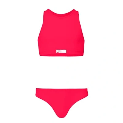 Abbildung von Licence Puma Bikini mit Ringerrücken Mädchen Für Kinder Rose Red Größe: 12 Y