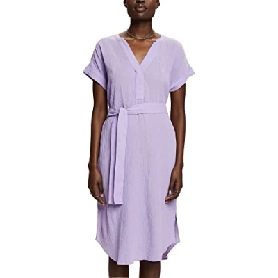Abbildung von Esprit Dress Freizeitkleid, Damen, Größe: 34, Purple