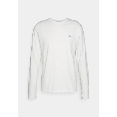 Abbildung von GANT REG Shield Langarmshirt offwhite, Herren, Größe: 3XL, Off white