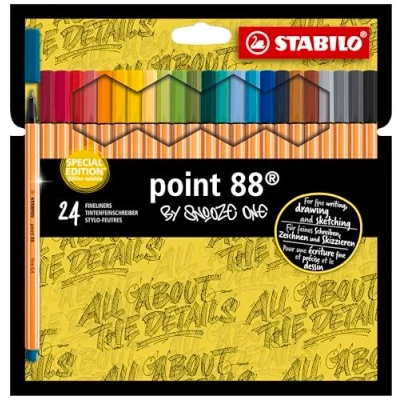 Abbildung von STABILO Fineliner point 88 by Snooze One 0,4 mm 24er Set