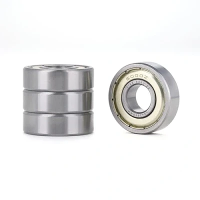 Abbildung von XiKe 4 Stück 6000ZZ Kugellager 10x26x8mm Chromstahl und Vorgeschmiert, 6000 2Z Rillenkugellager mit Metall Doppeldichtungen.