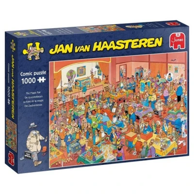 Abbildung von Puzzle Jan van Haasteren Magische Messe 1000 Teile Plenty Gifts Spellen